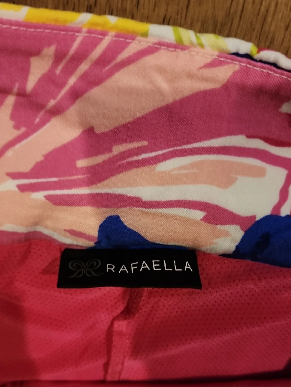 Rafaella Floral Skort in Pink, Blue & Yellow